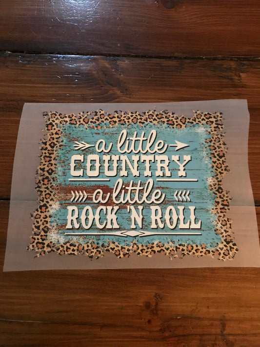 A little country a Little Rock N roll