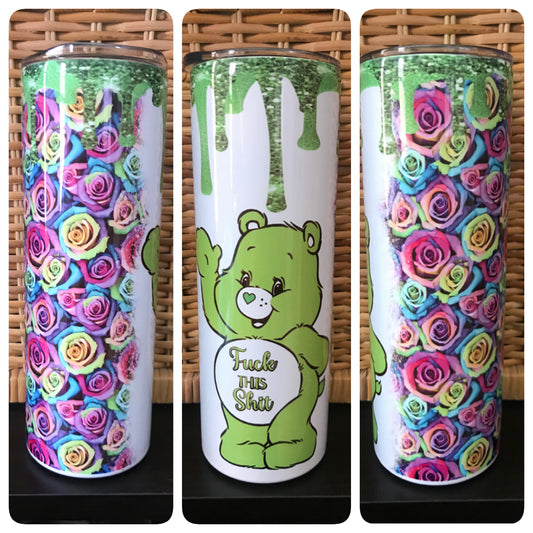 Sweary C. Bear tumbler bundle