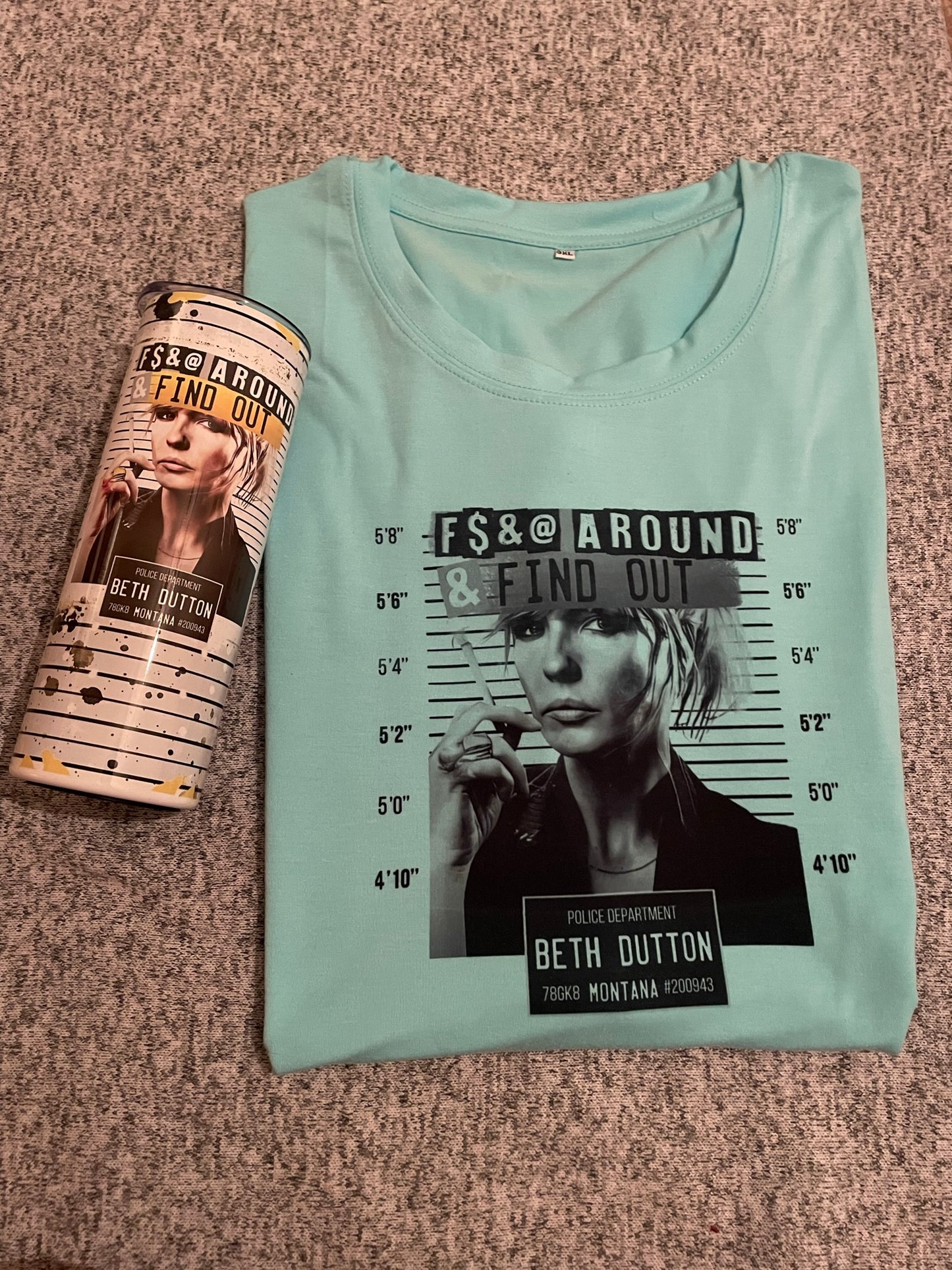 Beth shirt and tumbler bundle