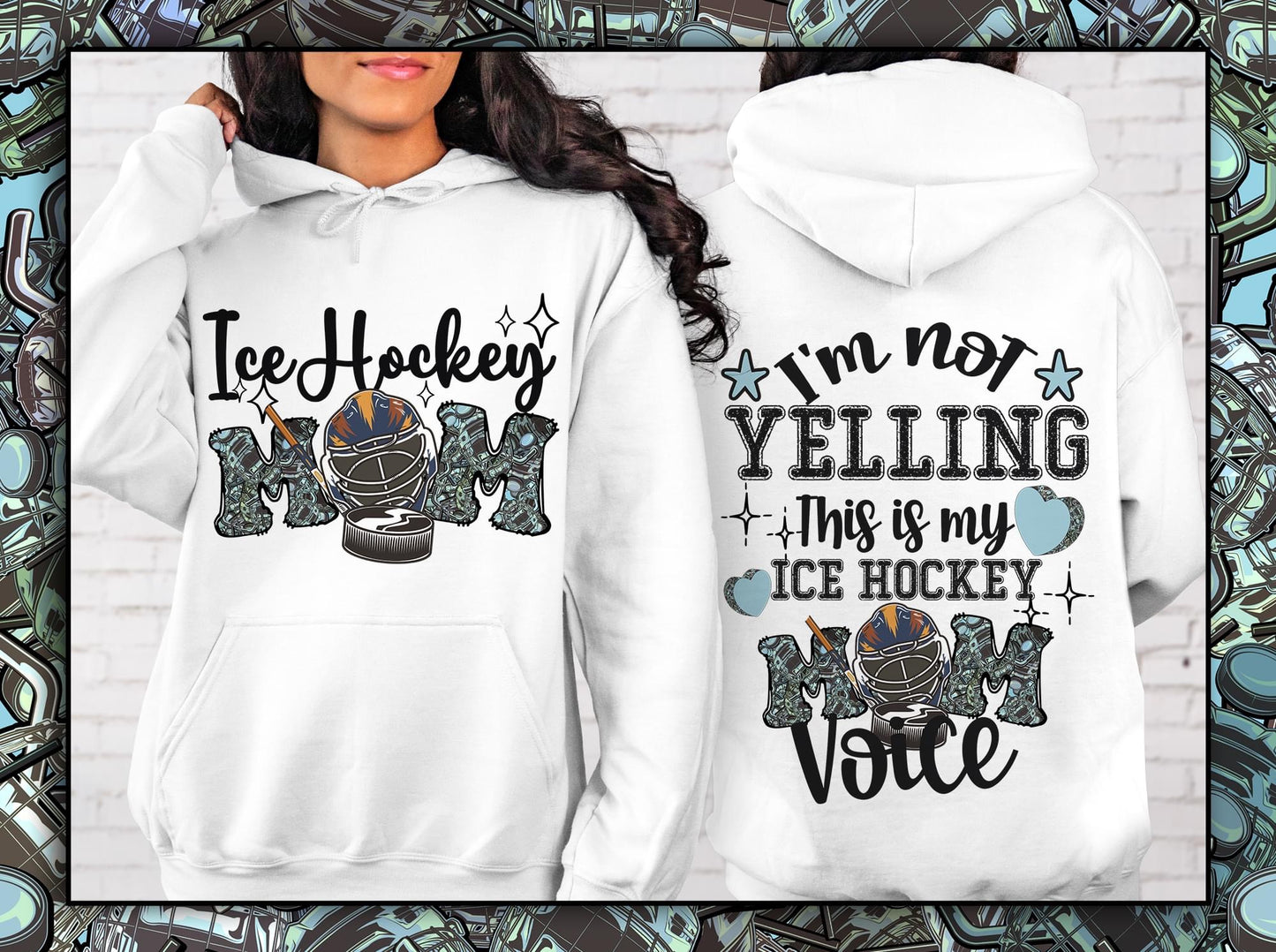 Ice hockey Mom Hoodie