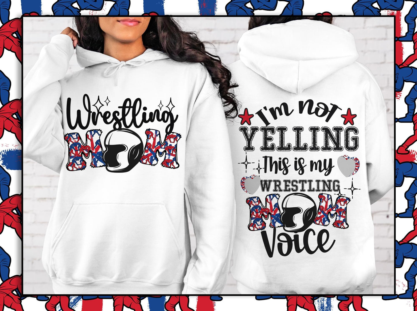 Wrestling Mom Hoodie