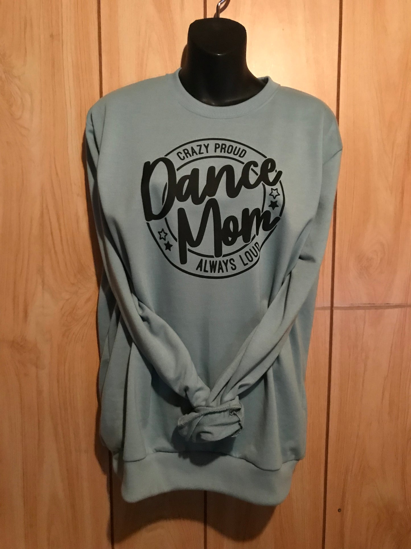 Teal Dance Mom sweater