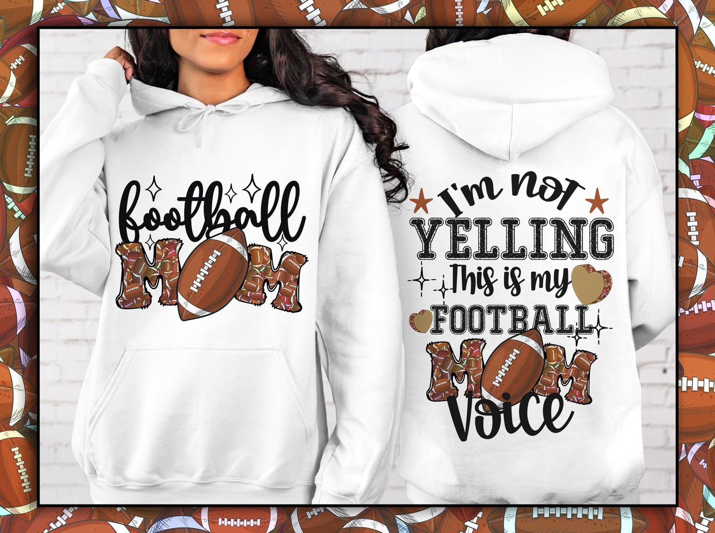 Football Mom Hoodie