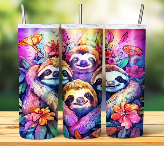 Sloth tumbler 2