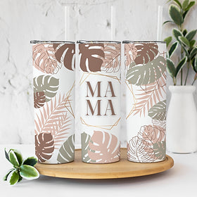 Mama leaf tumbler