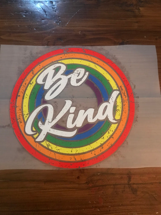 Be kind rainbow