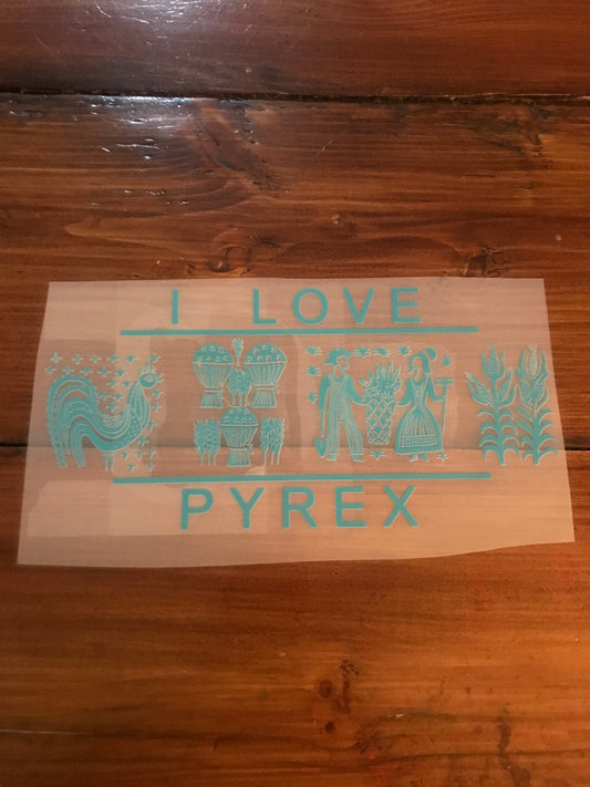 I love Pyrex