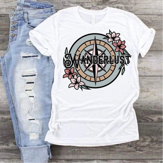 Wanderlust t shirt