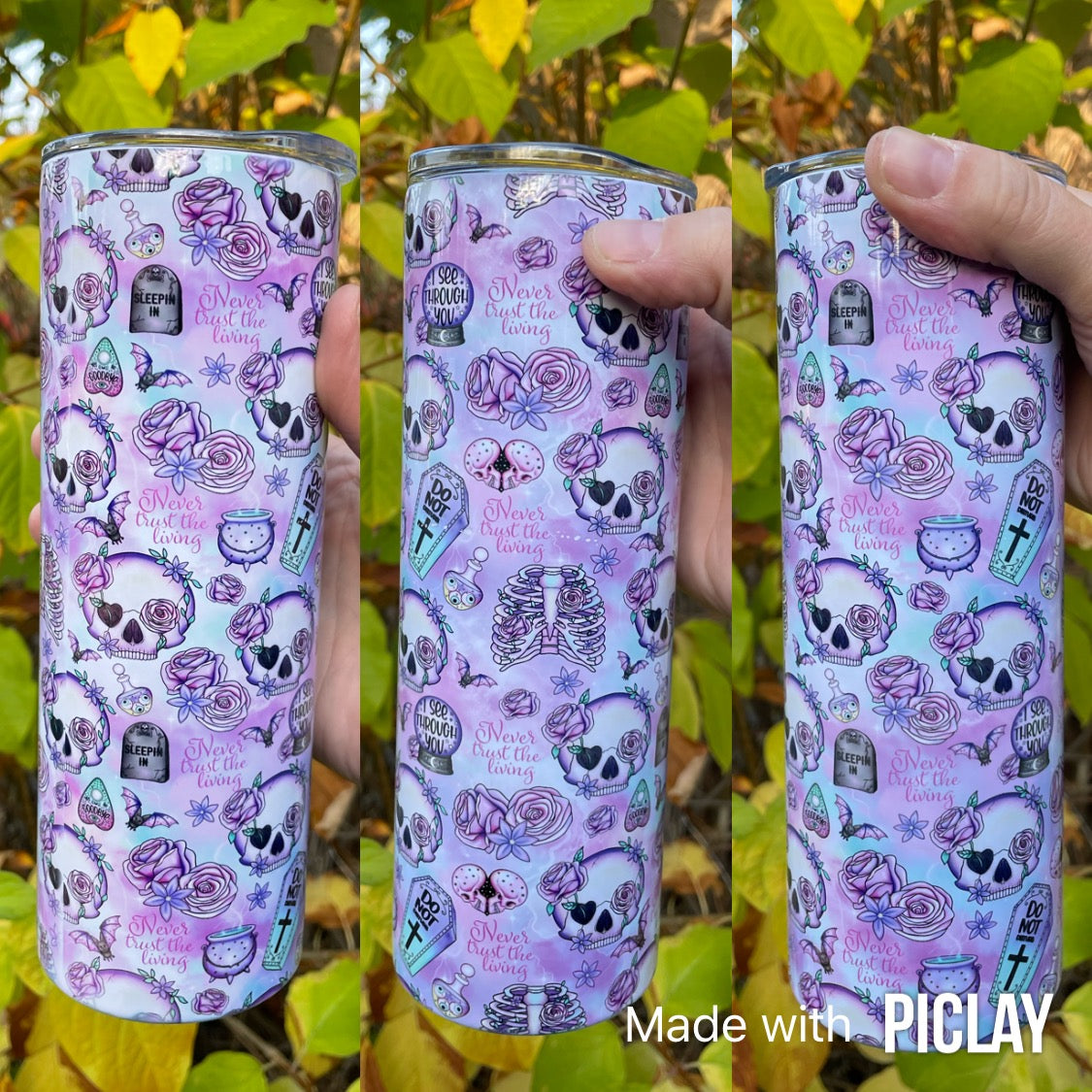 Cute Skull Tumbler