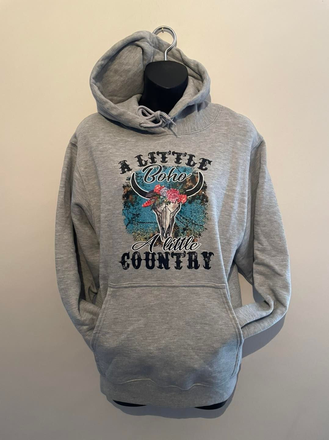 A little boho a little country hoodie