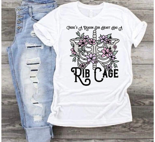 Rib Cage t shirt