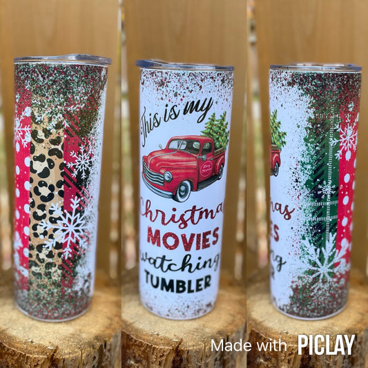 Christmas Movie Tumbler