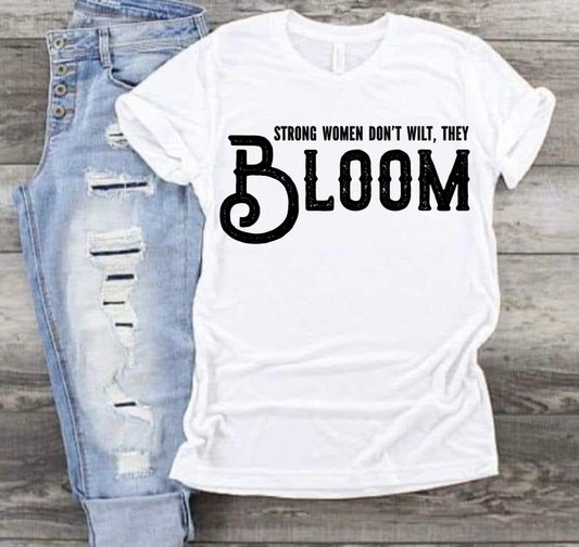 BLOOM t shirt