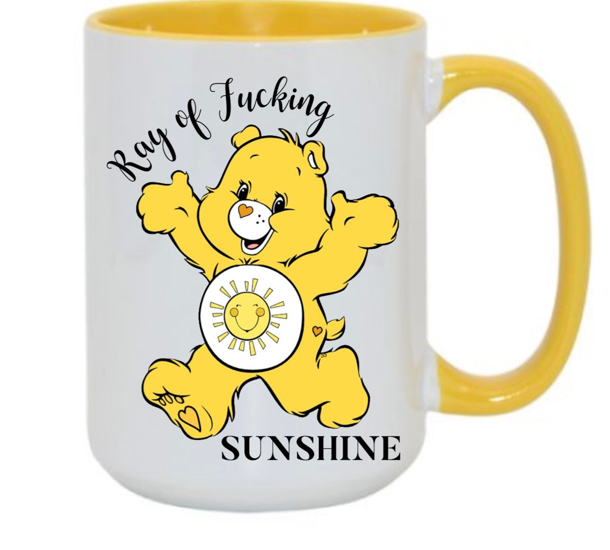 Ray of fu&king sunshine mug