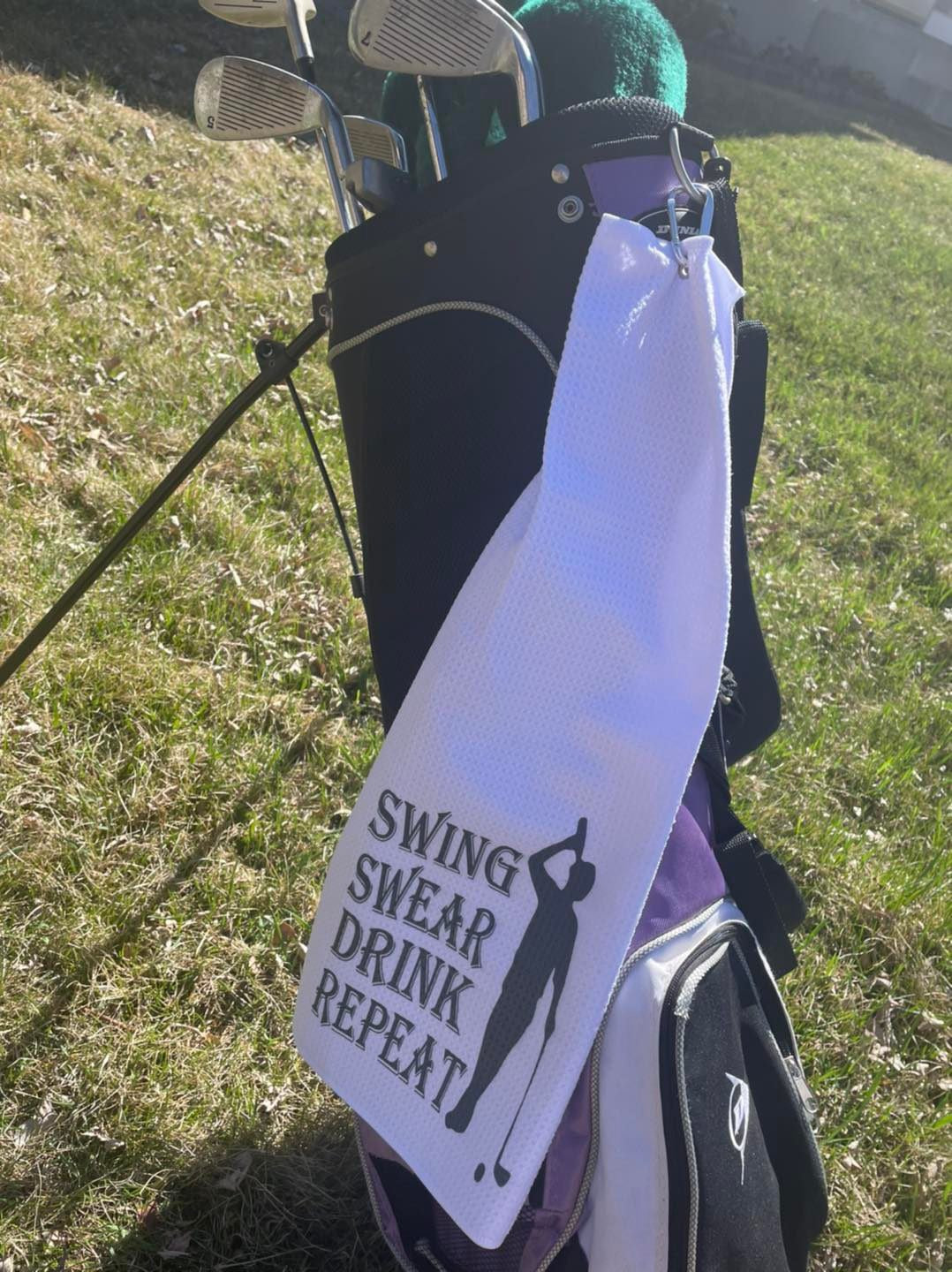 Mans Golf towel